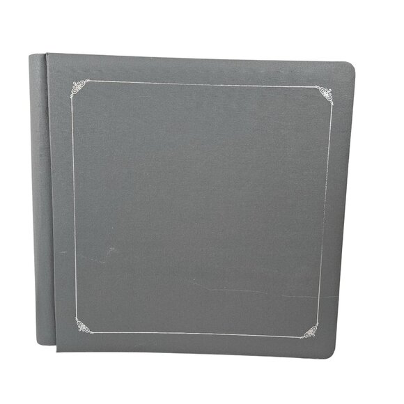 Creative Memories Other - Creative Memories Album 12 x 12 Gray Silver Design 30 Pages and Protectors